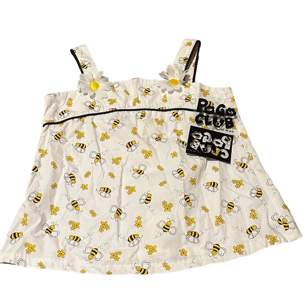Vintage Pogo Club Large 6x Dress Bumblebee Jumper